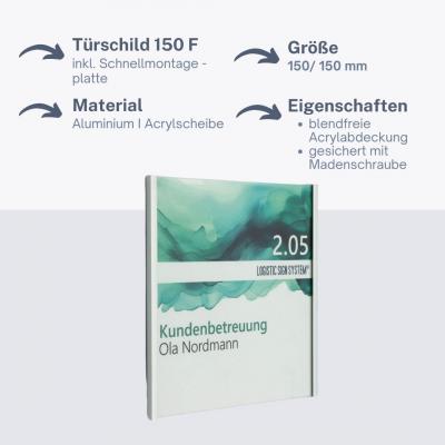 Tuerrschild System 150F